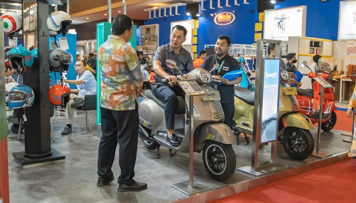 Piaggio, Vespa, Aprilia dan Moto Guzzi Ramaikan Jakarta Fair Kemayoran (JFK) 2023