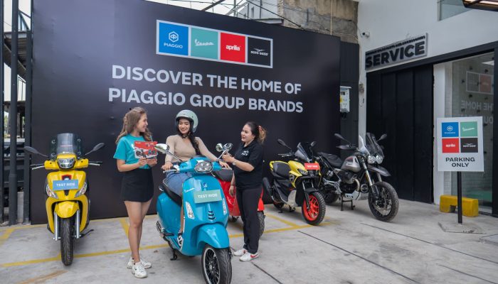 Masuk Pasar Sumatera sejak 2014, Piaggio Indonesia Hadirkan Diler ke 56 di Medan