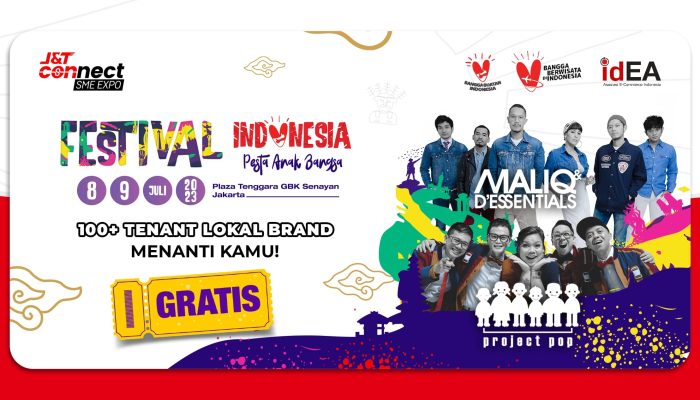 Dukung Produk Lokal, J&T Express akan Ramaikan Gelaran Festival Pesta Anak Bangsa