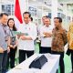 Presiden Jokowi Tinjau Pabrik Baterai Mobil Listrik PT Hyundai LG Industry di Karawang