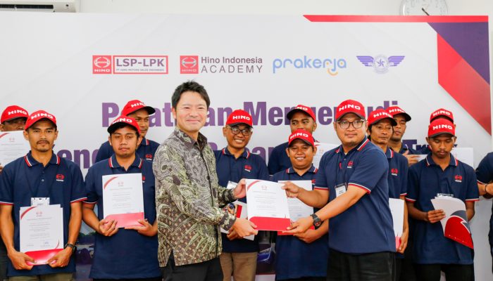 Lewat Program Kartu Prakerja, Hino Indonesia Academy Gelar Pelatihan Mengemudi Bus dan Truk