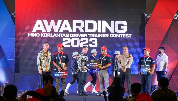 Hino Bersama Korlantas Polri Gelar Kontes Trainer Pengemudi Bus dan Truk