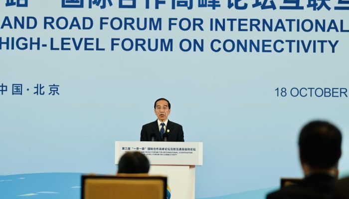 RI Pamer Capaian Infrastruktur di Beijing, Jokowi: Konektivitas Jadi Jalan Kemakmuran