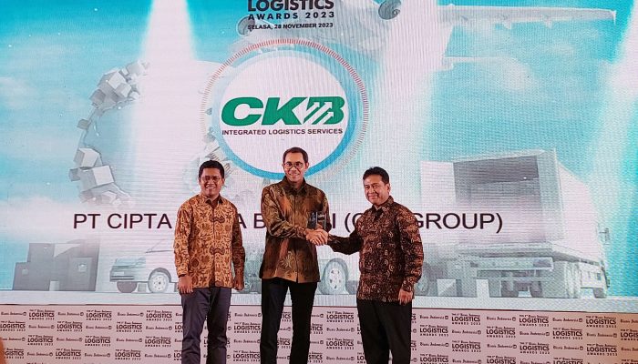 CKB Logistics Dinobatkan sebagai Air Freight Forwarder of The Year 2023