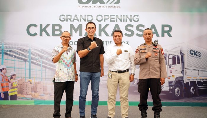 Kian Ekspansif di Indonesia Wilayah Timur, CKB Logistics Bangun Gudang Baru di Makassar