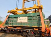 KAI Logistik Buka Layanan Angkutan Limbah B3 Rute Kalimas – Nambo Pakai Roll Off Box