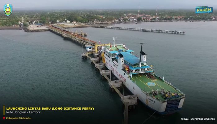 Dominan Truk Logistik, Layanan Penyeberangan Pelabuhan Jangkar-Lembar Resmi Permanen