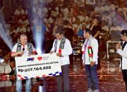 CEO JNE Dapat Penghargaan Tokoh Pemberdayaan atas Kepeduliannya Terhadap Palestina