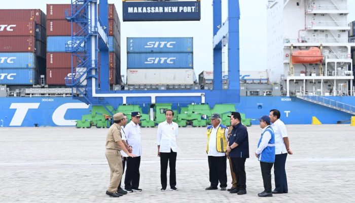 Diresmikan Jokowi, Makassar New Port Diklaim Tingkatkan Efisiensi Biaya logistik Nasional