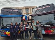 Hino Serah Terima Armada Bus Terbaru PO Bintang Zahira dan  Gelar Bus Road Test