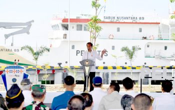 Rusak Imbas Gempa Palu 2018, Jokowi Resmikan Rehabilitasi Pelabuhan Wani dan Pantoloan