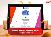 J&T Express Terpilih Jadi Brand Terbaik Pilihan Gen Z pada Ajang WOW Brand Award 2024