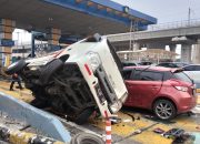 Jasa Raharja Jamin Seluruh Korban Kecelakaan Beruntun Truk di Gerbang Tol Halim