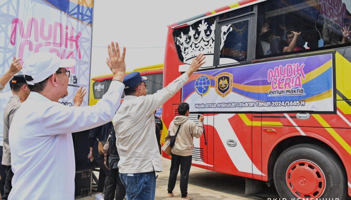 Pengguna Angkutan Umum di Mudik Lebaran 2024 Tembus 1 Juta Penumpang