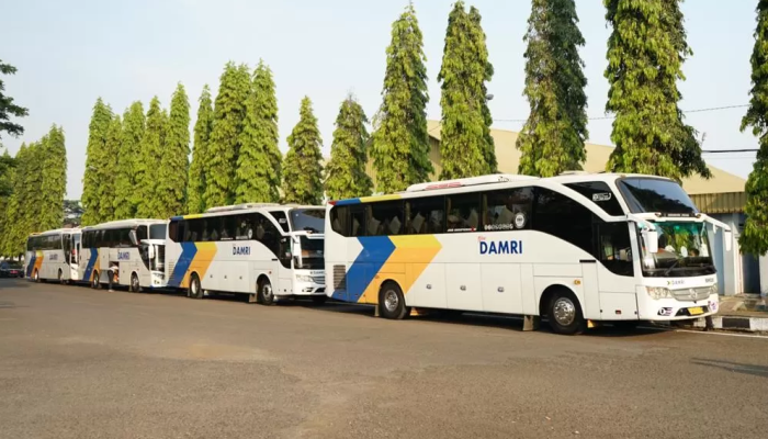 Pelaksanaan Embarkasi Angkutan Haji 2024 Dimulai, DAMRI Siapkan 225 Bus dan 38 Truk