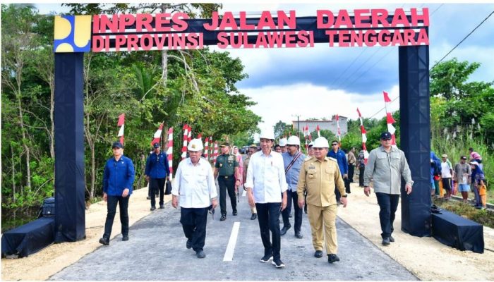 Percepat Mobilitas Orang dan Logistik, Jokowi Resmikan Inpres Jalan Daerah di Sulawesi Tenggara