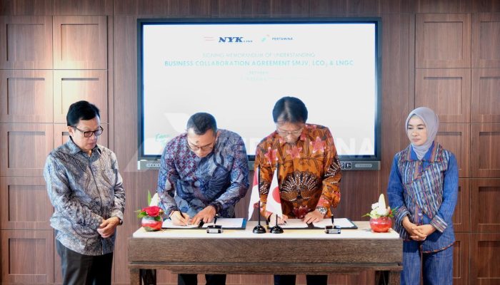 Wujudkan Visi Global, Pertamina International Shipping Teken Kontrak MoU dengan NYK