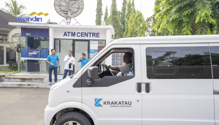 KSP Gunakan Mobil Listrik untuk Armada Operasional di Kawasan Industri Krakatau