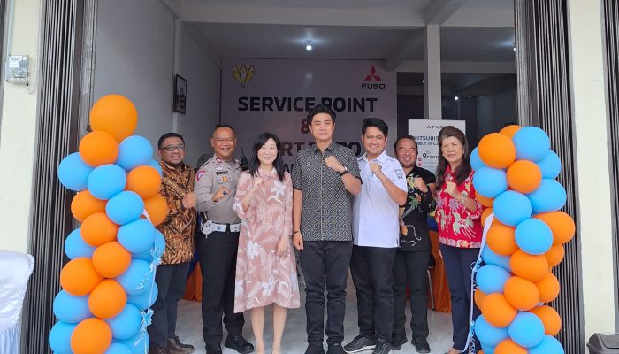 Perkuat Layanan Purnal Jual, Mitsubhisi Fuso Buka Service Point di Muara Enim dan Mamuju