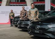 Mercedes-Benz Kirim Mobil Listrik Dukung Perayaan HUT RI ke-79 di Ibu Kota Nusantara