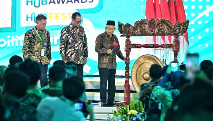 Wapres Ma’ruf Amin Apresiasi Kinerja Kementerian Perhubungan Saat Hadiri Hub Space 2024