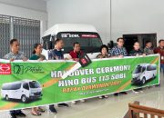 Hino Handover Bus Ke Pengusaha Transportasi Sulteng Melayani Jalur Palu – Ampana