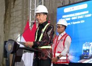 Presiden Jokowi Canangkan Pembangunan MRT Jakarta Lin Timur-Barat Fase 1 Tahap 1