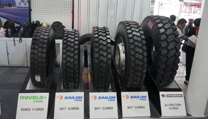 Sailun Mejeng di Pameran Mining Indonesia 2024, Andalkan Ban Berteknologi Ecopoint3
