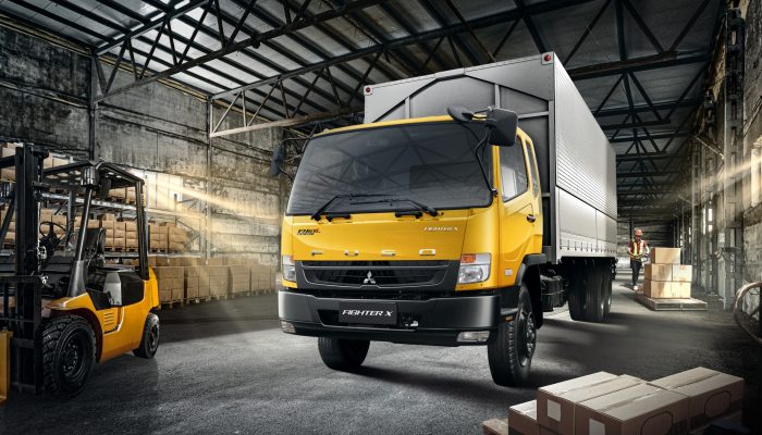 KTB Kenalkan Wajah Baru Mitsubishi Fuso Fighter-X, Tampilan Grill dan Bumper Lebih Gagah