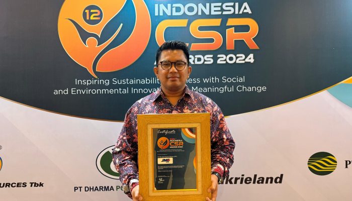 JNE Raih Penghargaan Best Corporate Social and Environmental Responsibilty Awards 2024