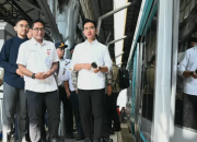 Uji Coba Autonomous Trem Berdaya Baterai, Wapres Gibran Harap Teknologi Ini Direplikasi di Kota Lain