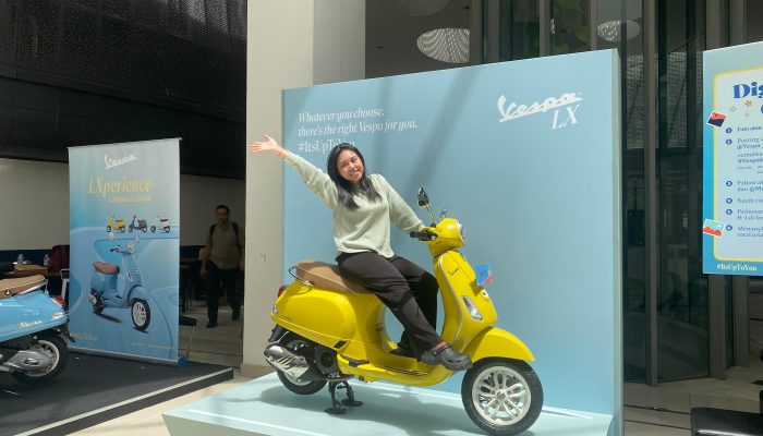 Vespa LX Jadi Sumber Inspirasi Kreativitas Kekinian Anak Kuliahan Lewat Ajang LXperience
