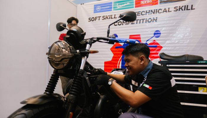 Kompetisi Annual Piaggio Indonesia After Sales and Service Competition 2024 Kembali Digelar