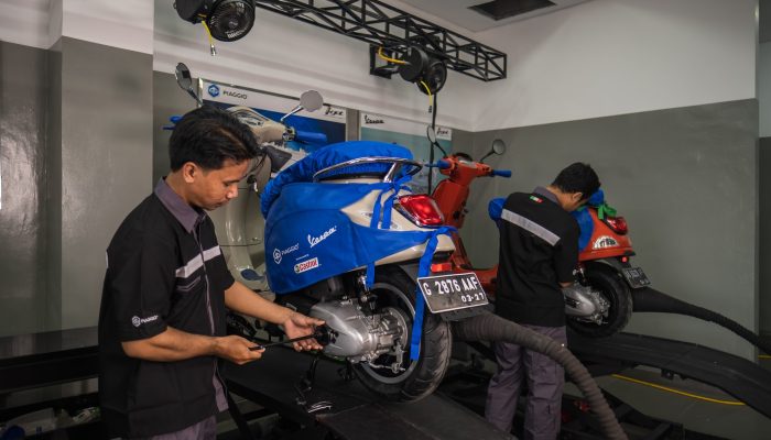 Tips Jaga Kondisi Motor Tetap Prima Selama Liburan Akhir Tahun dari Piaggio Indonesia