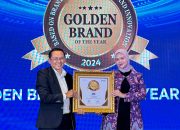 JNE Akhiri Tutup Tahun dengan Gemilang, Raih Penghargaan Golden Brand of The Year 2024