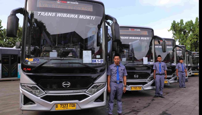 Pemkab Bekasi dan BPTJ Resmi Luncurkan 15 Unit Bus Trans Wibawamukti Koridor Satu