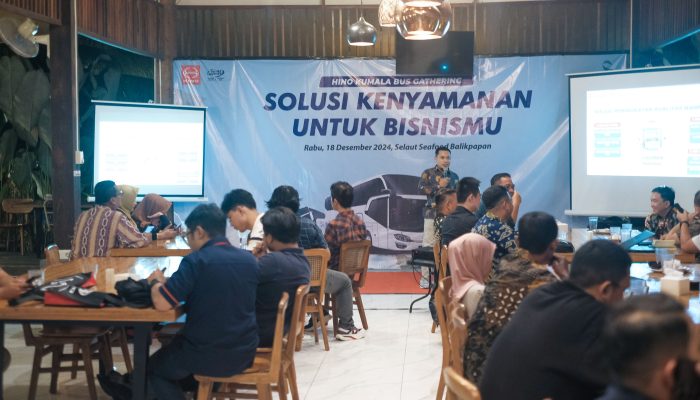Gelar Customer Gathering, Hino Undang Para Bos Perusahaan Otobus se-Kalimantan Timur
