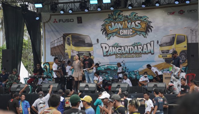 Mitsubhisi Fuso Gelar Jambore Nasional Canter Mania Indonesia Community ke-11 di Pangandaran