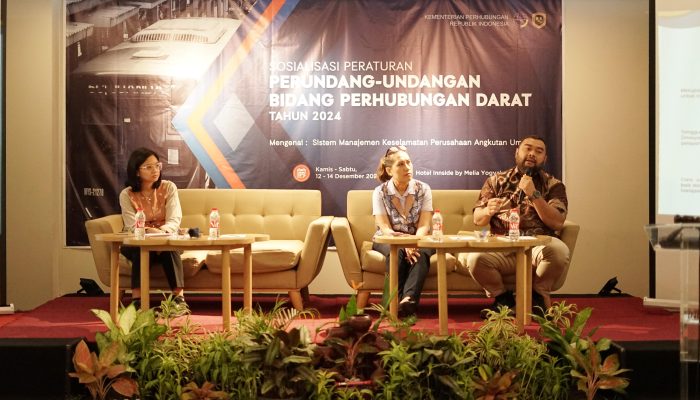 Sasar PO Bus, Ditjen Hubdat Gelar Sosialisasi Sistem Manajemen Keselamatan di Yogyakarta
