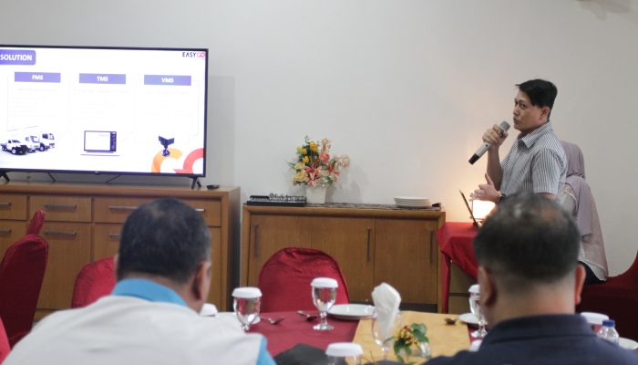 EasyGO Indonesia dan KyFu Kolaborasi Kampanyekan Zero Accident Angkutan Logistik