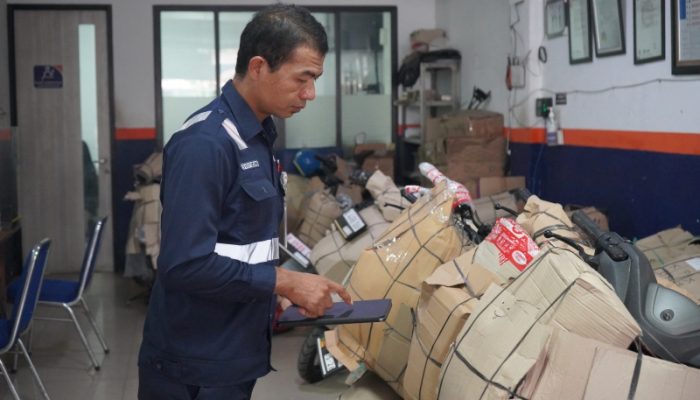 Pasca Libur Lebaran 2025 KAI Logistik Catat Pengiriman Sepeda Motor Capai 2.066 Unit