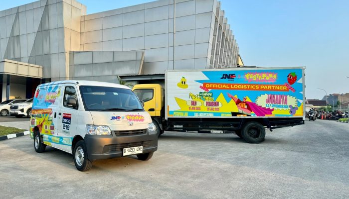 JNE Express Jadi Mitra Logistik Resmi Pestapora 2025, Adakan Undian Tiket Konser Gratis