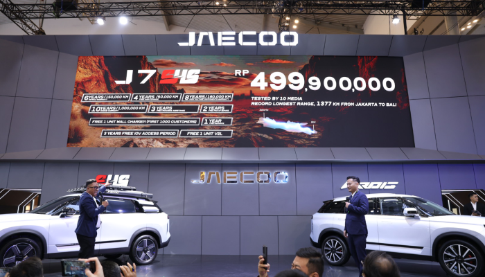 Mengusung Filosofi “From Classic Beyond Classic”, Seri JAECOO J7 Resmi Hadir di GIIAS 2025