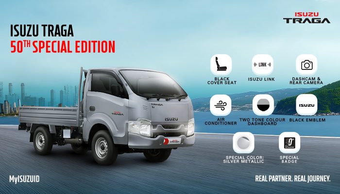 Isuzu TRAGA 50th Special Edition Akan Hadir di GAIKINDO Indonesia International Auto Show 2025