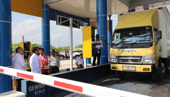 Pengawasan Truk ODOL di Palembang Gunakan Weight in Motion, Awasi Muatan Secara Digital