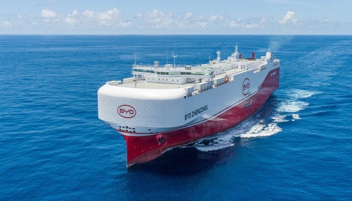 IPCC Sukses Layani Kapal BYD Zhengzhou Berkapasitas 7.000 Unit Mobil yang Berlabuh di Jakarta