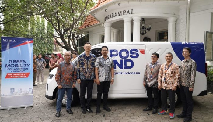 Wujudkan Layanan Logistik Berkelanjutan, Pos Indonesia Hadirkan 25 unit Mitra EV Blind Van