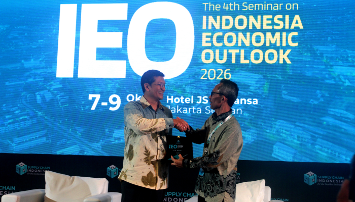 Seminar Indonesia Economic Outlook 2026 Ulas Dampak Konflik Geopolitik terhadap Sektor Logistik