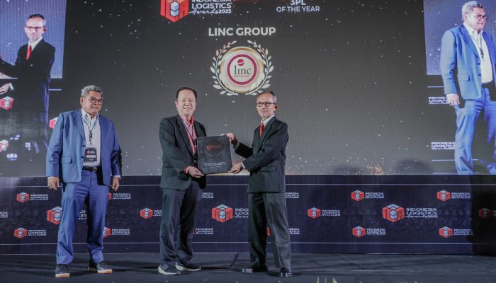 Linc Raih Penghargaan 3PL of the Year di Indonesia Logistics Awards (ILA) 2025