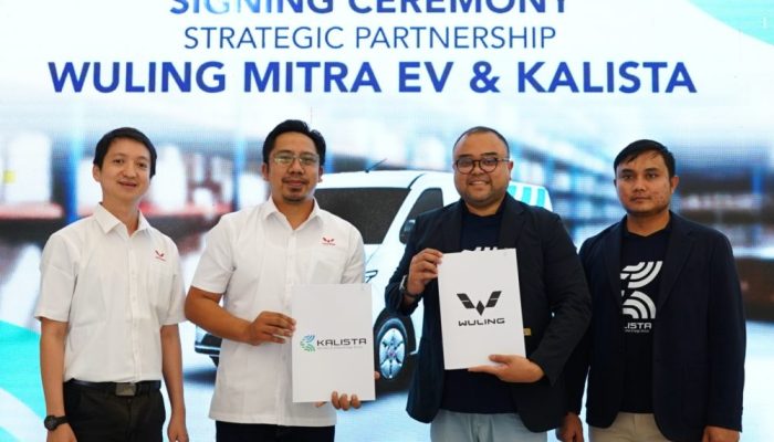 Wuling Motors dan KALISTA Kolaborasi Penyediaan Layanan Purna Jual Mitra EV